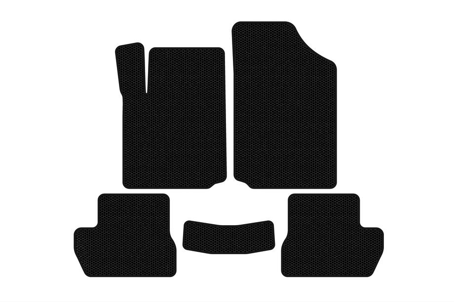 Citroen C-2 2003-2009 Alfombrillas de Goma Carsuit (Negras) Image