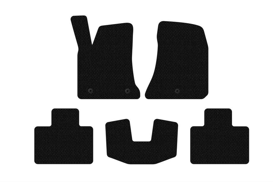 Dodge Charger 2010-2023 Alfombrillas de goma Carsuit (2015-2023, SD, negras) Image