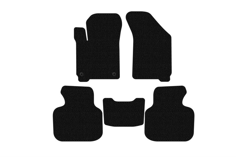 Dodge Journey 2008-2020 Alfombrillas de goma Carsuit (2011-2020, 7 plazas, negras) Foto 1