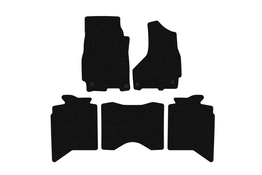 Dodge RAM (DS/DJ/D2) 2009–2024 Alfombrillas de goma Carsuit (2013+, 5 plazas, negras) Foto 1