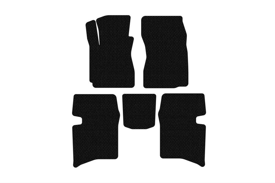 Geely MK 2006-2014 Alfombrillas de goma Carsuit (SD, negras) Image