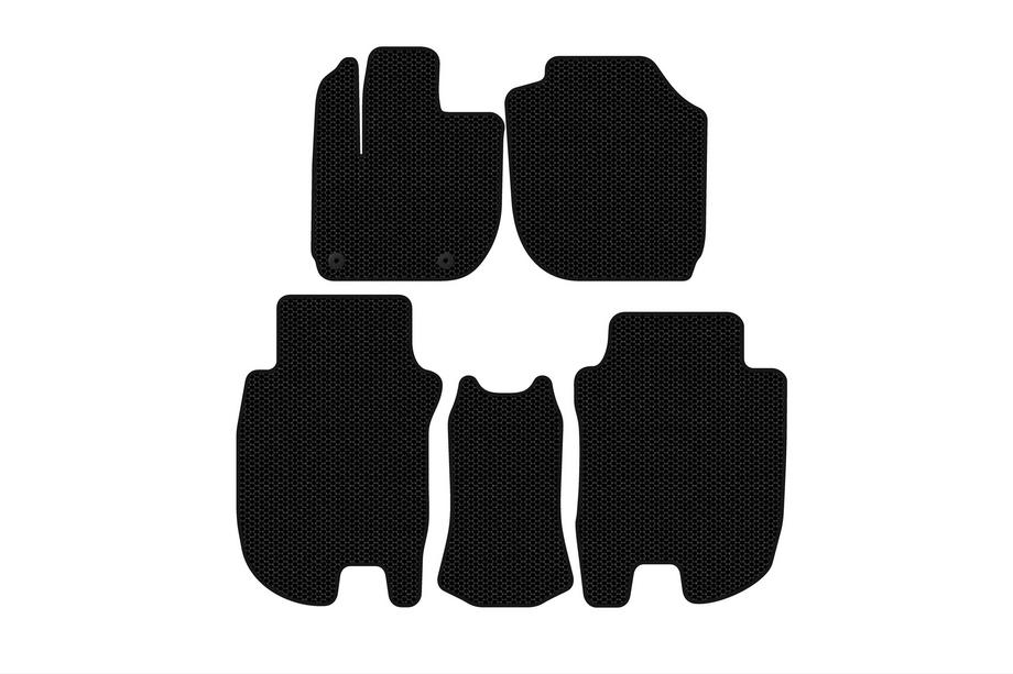 Honda HR-V 2014-2021 Alfombrillas de Goma Carsuit (Negras) Image