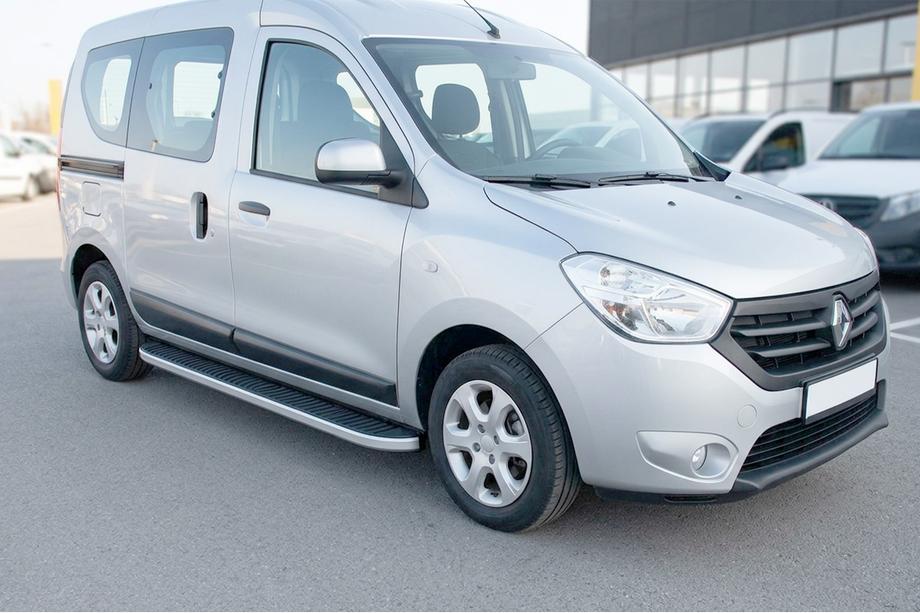 Dacia Dokker 2013-2022 Estribos Laterales Tayga (2 uds., Aluminio) Image