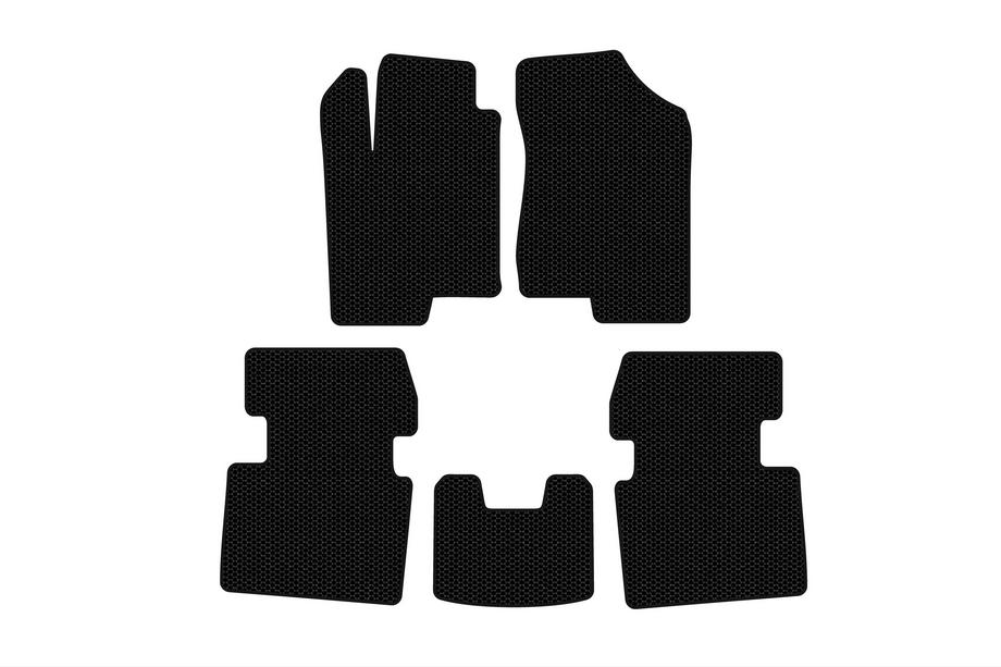 Hyundai Sonata NF 2004-2009 Alfombrillas de Goma Carsuit (Negras) Image