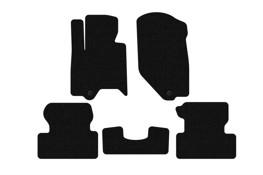 Infiniti QX50 2007-2013 Alfombrillas de Goma Carsuit (Negras) Image