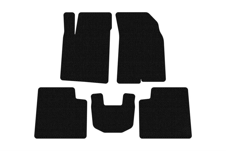 Kia Opirus 2003-2010 Alfombrillas de Goma Carsuit (Negras) Image