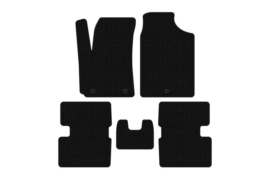 Kia Picanto 2016- Alfombrillas de Goma Carsuit (HB, negras) Image