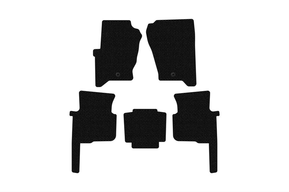 Land Rover Discovery III 2004–2009 Alfombrillas de Goma Carsuit (Negras) Foto 1