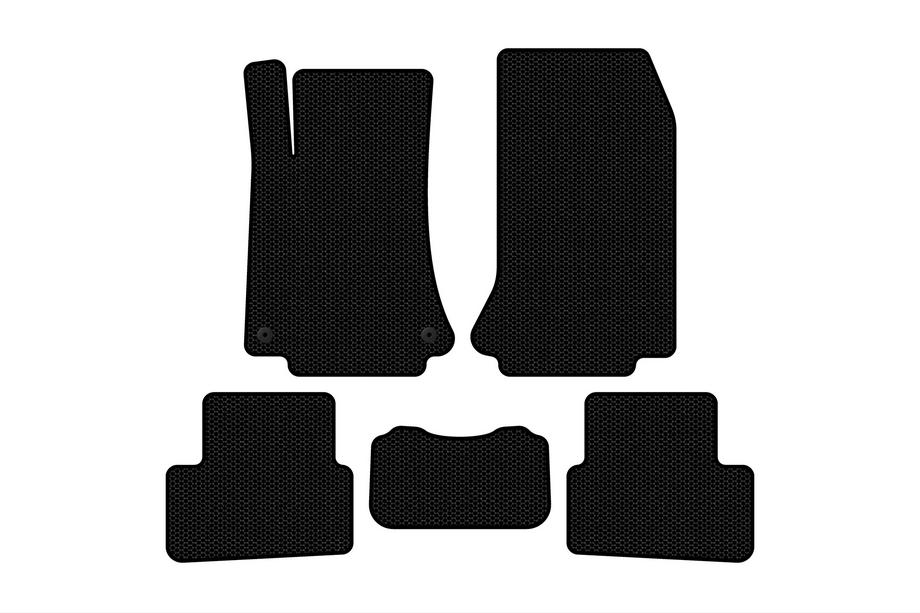 Mercedes A-class W176 2012-2018 Alfombrillas de Goma Carsuit (Negras) Image