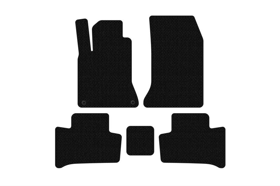 Mercedes B-class W246 2011-2018 Alfombrillas de Goma Carsuit (2015-2018, Negras) Image