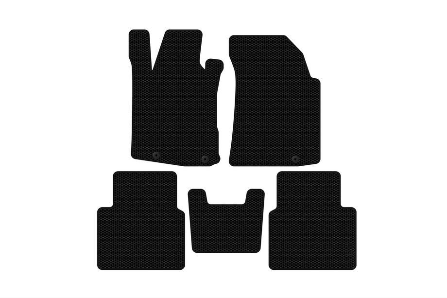 Nissan Maxima 2015-2023 Alfombrillas de goma Carsuit (SD, negras) Image