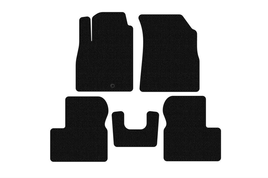 Nissan Micra K13 2011-2016 Alfombrillas de Goma Carsuit (Negras) Foto 1