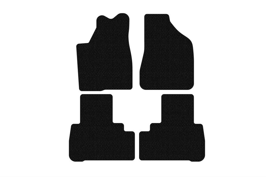 Nissan Murano 2002-2008 Alfombrillas de Goma Carsuit (Negras) Image