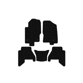 Alfombrillas de goma Carsuit V2 (2 filas, negras, 2010-2014) Nissan Pathfinder R51 2005-2014 foto 1