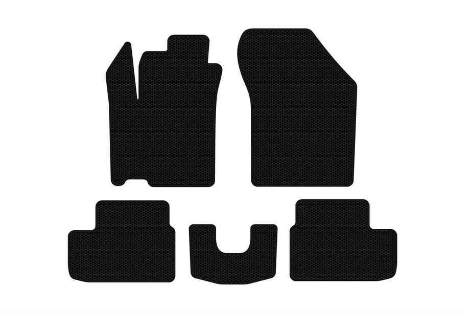 Opel Agila 2007-2015 Alfombrillas de Goma Carsuit (HB, negras) Image