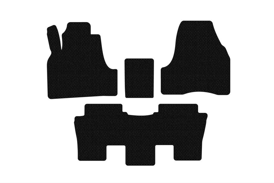 Peugeot 807 2002-2014 Alfombrillas de Goma Carsuit (Negras) Image