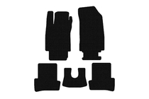 Renault Clio III 2005-2012 Alfombrillas de Goma Carsuit (Negras) foto 1