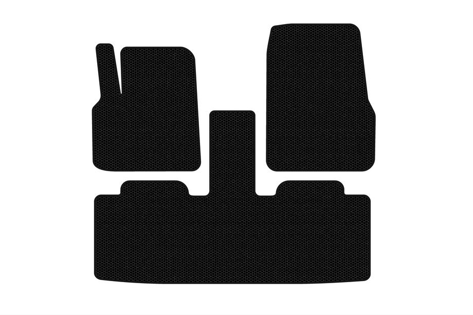 Renault Espace 2002-2014 Alfombrillas de goma Carsuit (2 filas, 7 plazas, negras) Foto 1
