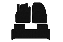 Renault Scenic/Grand 2003-2009 Alfombrillas de Goma Carsuit (Negras) foto 1