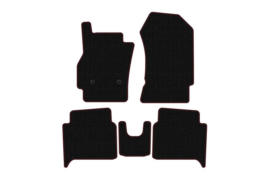 Renault Zoe 2012-2019 Alfombrillas de Goma Carsuit (HB, negras) Image