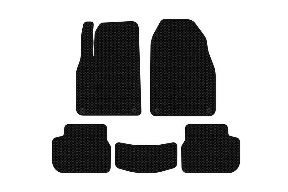 Saab 9-3 2002-2014 Alfombrillas de Goma Carsuit (Negras) Image