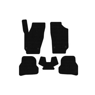 Alfombrillas de goma Carsuit (2010-2012, HB, 5 puertas, negras) Seat Ibiza 2010-2017 foto 1
