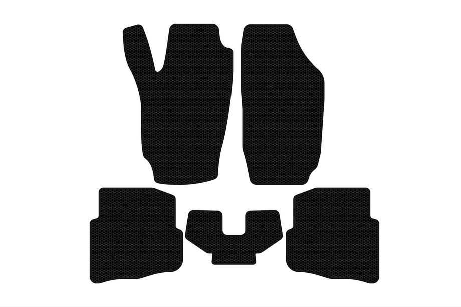 Seat Ibiza 2002-2009 Alfombrillas de Goma Carsuit (Negras) Image