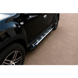Estribos Laterales Sunrise (2 uds., Aluminio) Renault Duster 2008–2017 foto 1