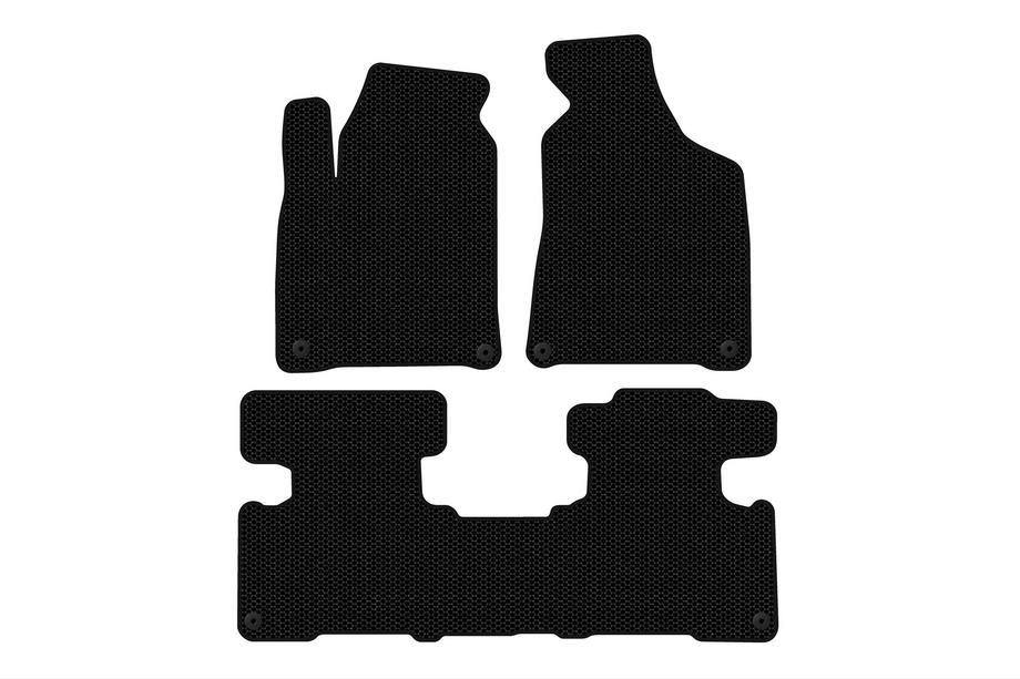 SsangYong Korando 2010-2019 Alfombrillas de Goma Carsuit (2010-2016, negras) Foto 1