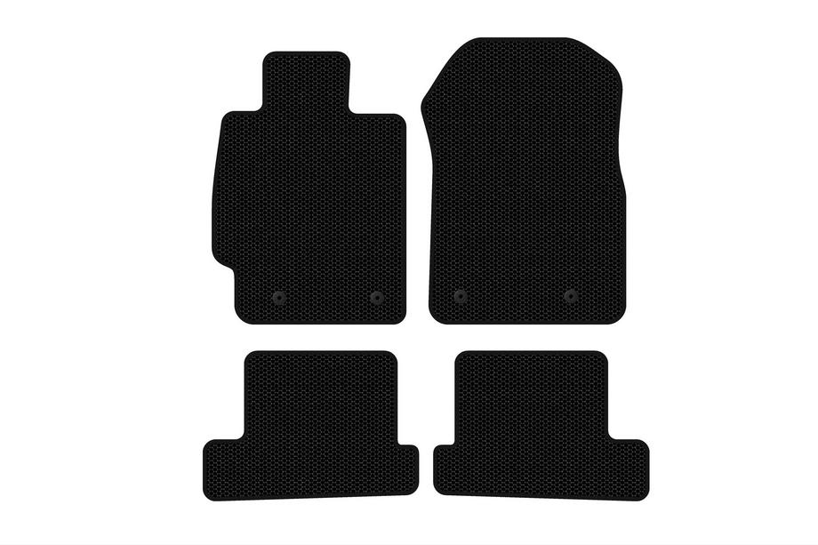 Subaru BRZ 2012-2021 Alfombrillas de goma Carsuit (Coupé, negras) Image