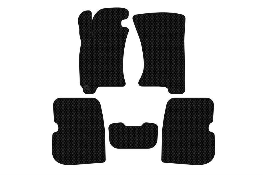 Subaru Forester 1997-2002 Alfombrillas de Goma Carsuit (Negras) Image