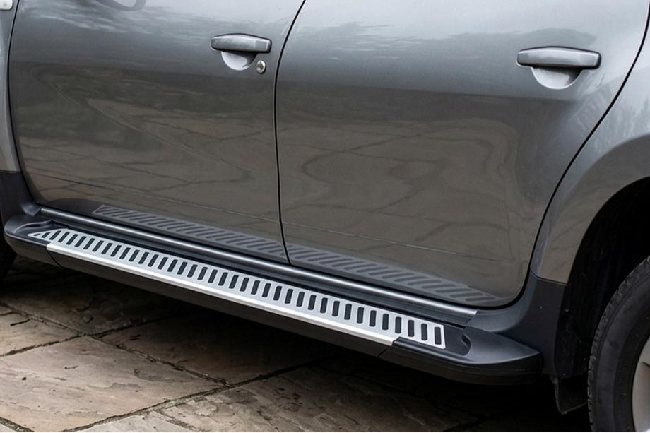 Renault Duster 2008–2017 Estribos Laterales Line (2 uds., Aluminio) Image