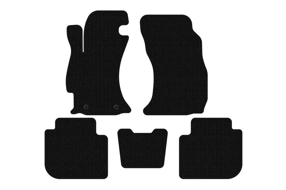 Subaru Forester 2013-2018 Alfombrillas de goma Carsuit (2013-2017, negras) Image