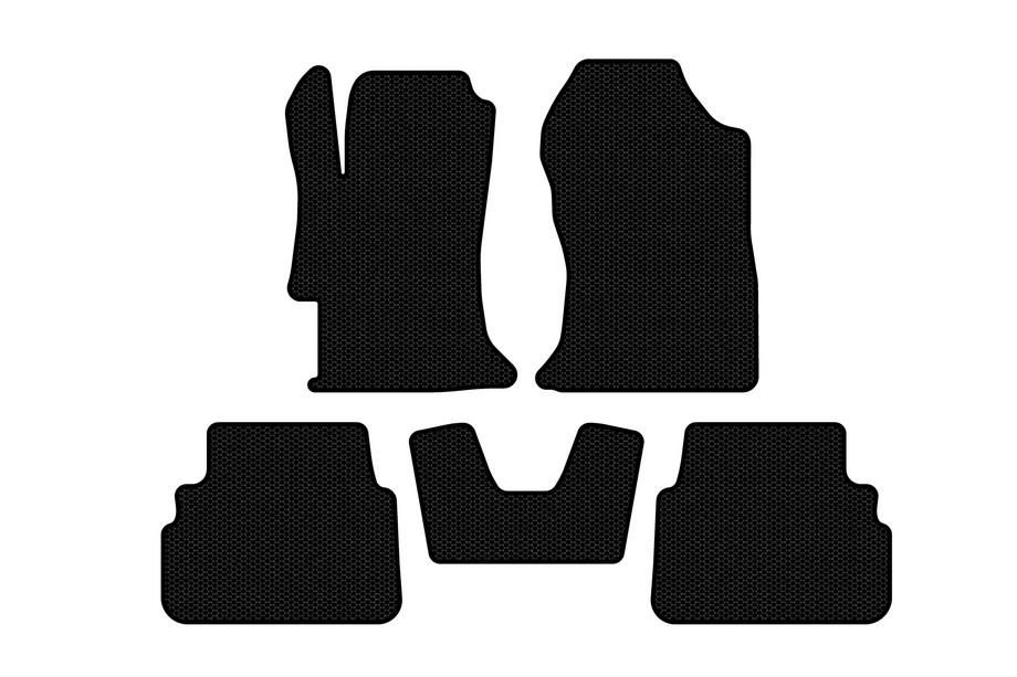 Subaru XV 2017-2023 Alfombrillas de Goma Carsuit V1 (Negras) Image