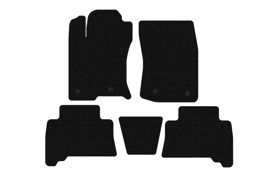 Toyota 4Runner 2009-2024 Alfombrillas de goma Carsuit (2009-2014, negras) Image