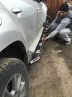 Renault Duster 2008–2017 Estribos Laterales Vison (2 uds., Aluminio y Acero Inoxidable) foto 4