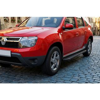 Estribos Laterales Bosphorus Black (2 uds., Aluminio) Renault Duster 2008–2017 foto 1