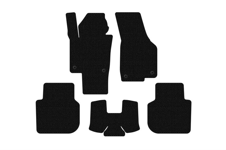 Volkswagen Passat B8 2015-2023 Alfombrillas de goma Carsuit (2015-2019, SD, negras) Foto 1
