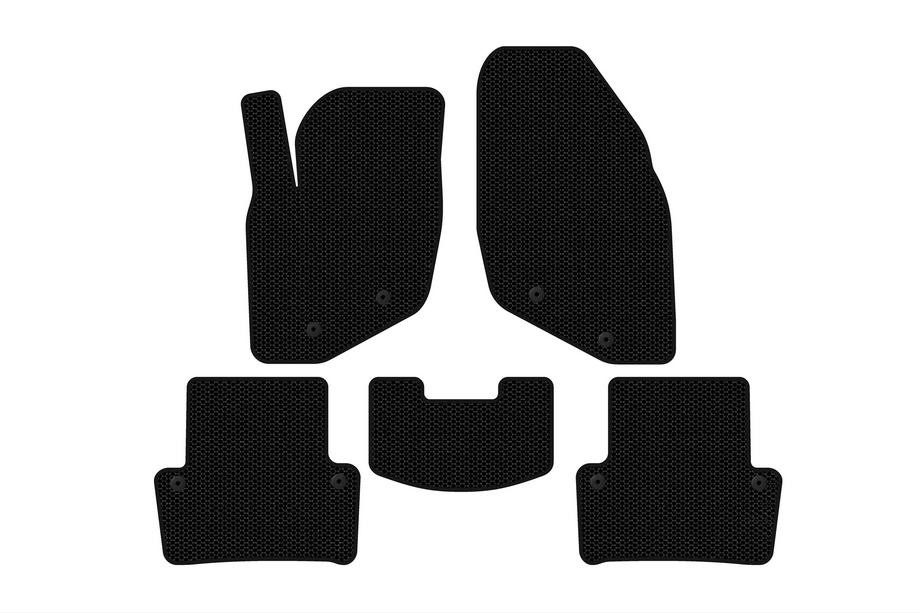 Volvo XC70 2000-2007 Alfombrillas de Goma Carsuit (Negras) Image