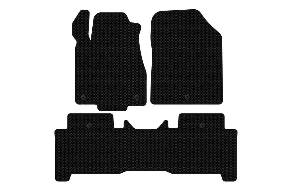 Acura MDX 2007-2013 Alfombrillas de goma Carsuit (2 filas, negras) Image