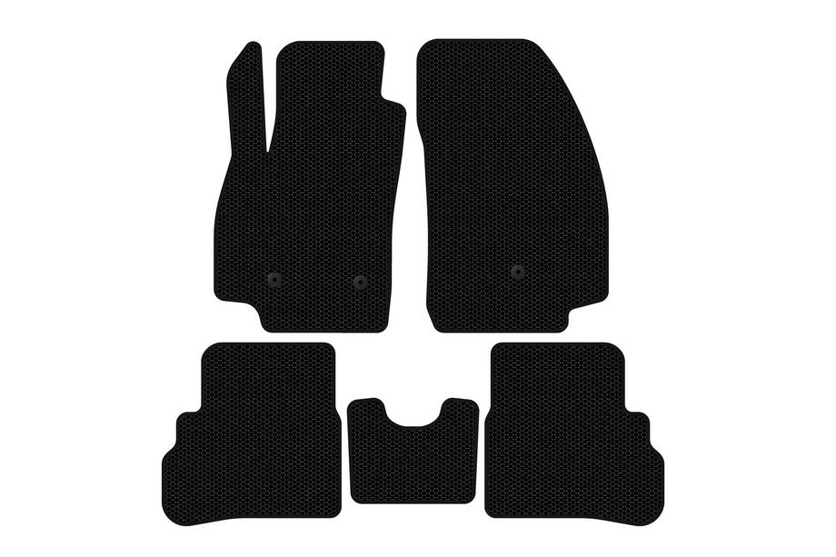 Chevrolet Spark 2015-2023 Alfombrillas de goma Carsuit (2018-2023, negras) Image
