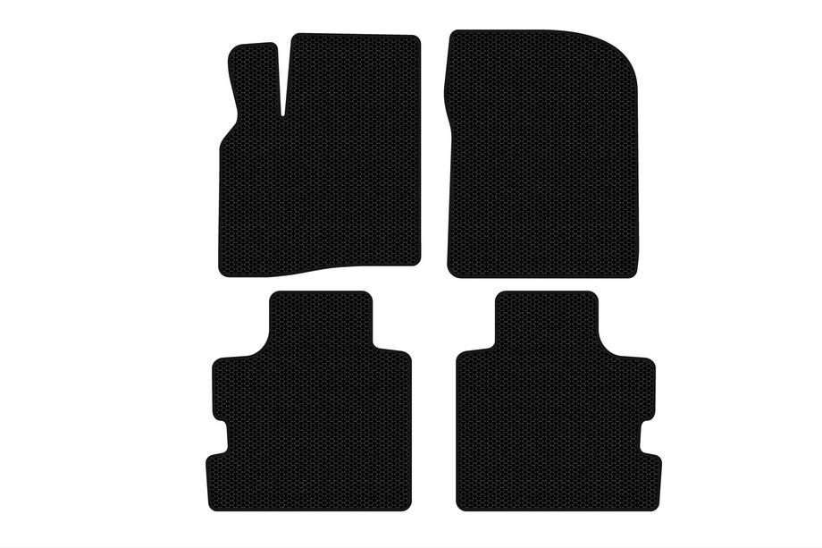 Chrysler Pacifica 2004-2008 Alfombrillas de Goma Carsuit (Negras) Image