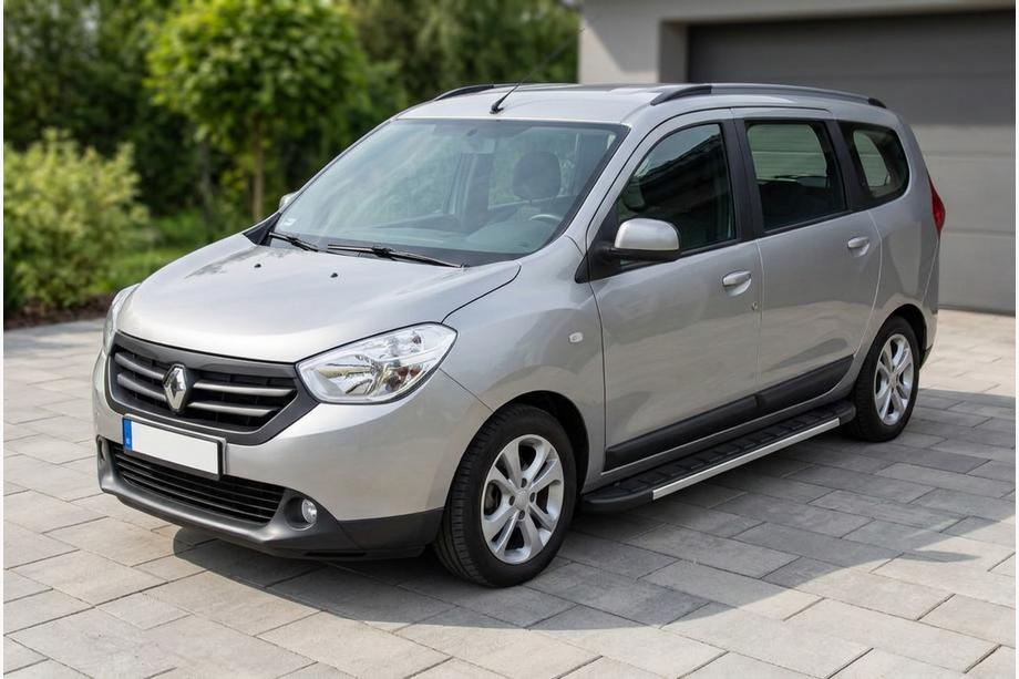 Dacia Lodgy 2012-2022 Estribos Laterales Duru (2 uds., Aluminio) Image