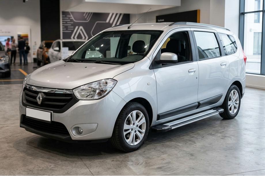Dacia Lodgy 2012-2022 Estribos Laterales Rainbow (2 uds., Aluminio) Image