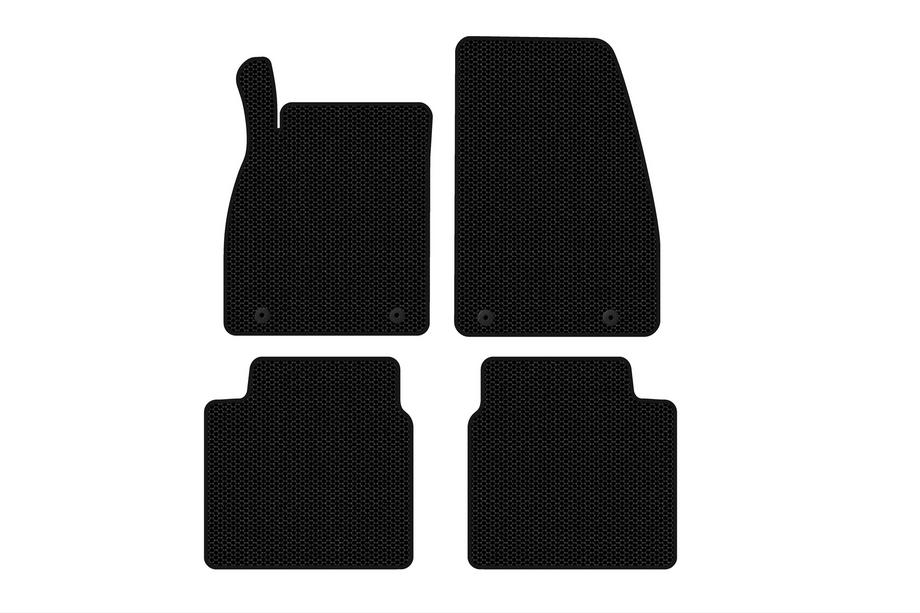 Saab 9-5 2010-2012 Alfombrillas de Goma Carsuit (Negras) Image