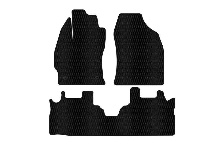 Toyota Prius Alfombrillas de goma Carsuit (2 filas, negras) Image