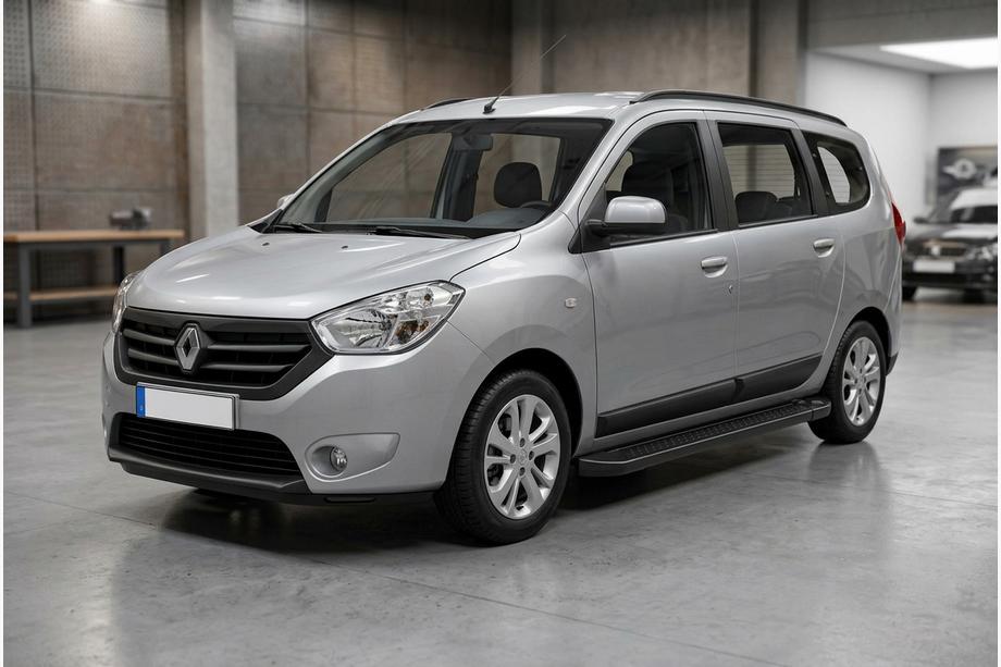Renault Lodgy 2013-2022 Estribos Laterales Allmond Black (2 uds., Aluminio) Image