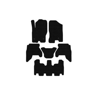 Alfombrillas de goma Carsuit V1 (3 filas, negras, 2010-2014) Nissan Pathfinder R51 2005-2014 foto 1