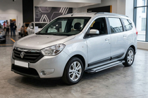 Renault Lodgy 2013-2022 Estribos Laterales Rainbow (2 uds., Aluminio) foto 1