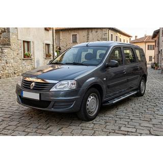 Estribos Laterales Sunrise (2 uds., Aluminio) Dacia Logan MCV 2004-2014 foto 3